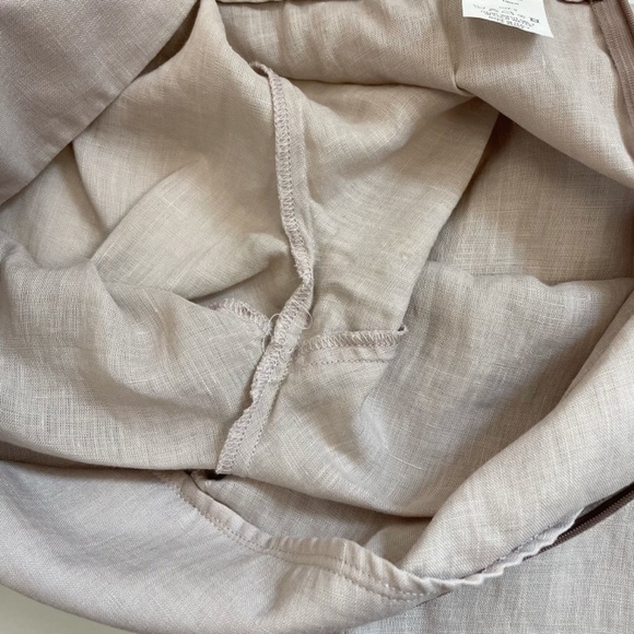 Sarah Pacini Linen Pants Sz 0 - Picture 8 of 14